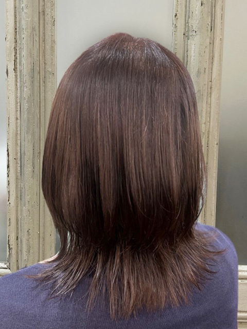 ヘアカラー縮毛矯正