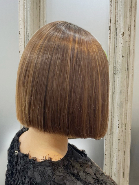 ヘアカラーカットトリートメント